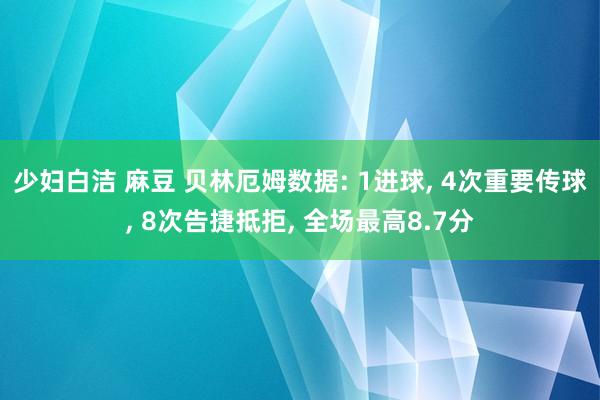 少妇白洁 麻豆 贝林厄姆数据: 1进球， 4次重要传球， 8次告捷抵拒， 全场最高8.7分